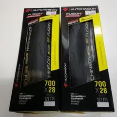ハッチンソン フュージョン5パフォーマンス 700×28C TLR 2本セット