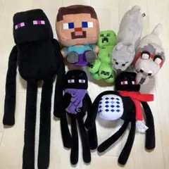 Minecraft ぬいぐるみ7個セット