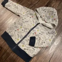 アンパンマン　チャック付きパーカー