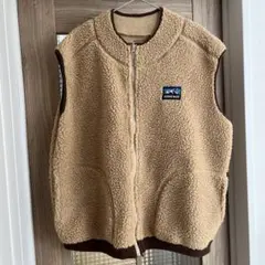【最終価格】HUMAN MADE グレー フリースベスト XEXYMENS XTMVT01J3 マルチポケット フリース ベスト