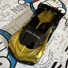 SUPER RACING ゴールド ブラック ミニカー