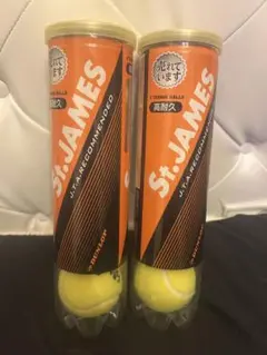 DUNLOP St.JAMES テニスボール 4球入り 2缶