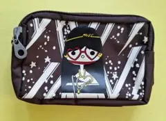MARC BY MARC JACOBS ポーチ３箇所ファスナー 濃茶
