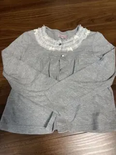 マザウェイズ　グレー カーディガン 140cm