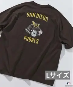 【別注】 MLB公式 パドレス FREAK’S STORE 兜プリントTシャツ