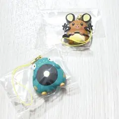 【匿名配送】ぺたんこマスコット　ポケモン　デデンネ　ハラバリー