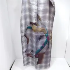 JACQUES LE CORRE ジャックルコー ロングストール シルク 馬