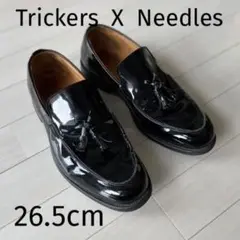 ネペンテス別注ニードルス×トリッカーズエナメルローファー26.5cm