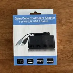 【新品】Nintendo　ゲームキューブコントローラー接続タップ　アダプター