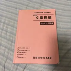 文章理解 テキスト・問題集 2024年版
