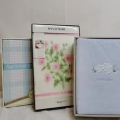 ✿森英恵ハナエモリ シーツ3枚セット未使用保管品✿