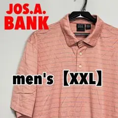 F607【JOS.A.BANK】半袖ポロシャツ【XXL】