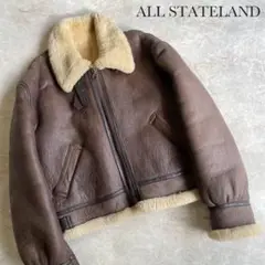ALL STATELAND オールステートランド ムートンジャケット 裏ボア M ALL STATELAND オールステートランド ムートンジャケット 裏ボア M
