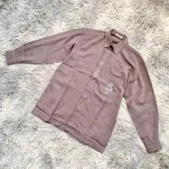 未使用級『LANCEL』ランセル　シャツ　長袖　ヴィンテージ　グレー(M)