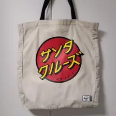 【レア❗️】SANTA CRUZ ×Herschel×トートバッグ