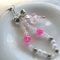 ビーズキーホルダー