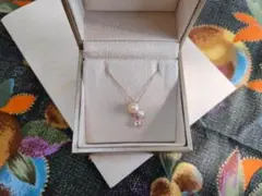 ポンテヴェキオネックレスパールダイヤモンド