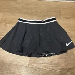 美品　NIKE ナイキ　テニス　スコート　M L花柄　フローラル　メッシュ　全仏
