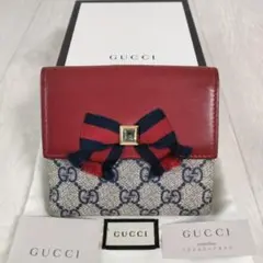 ◼極美品 正規品 グッチ 折り財布