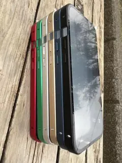 両面ガラス 360度全面保護 iphone13　ネイビー