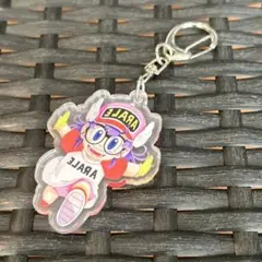 ドクタースランプ　アラレちゃん　キーホルダー　アクリルキーホルダー　リバーシブル
