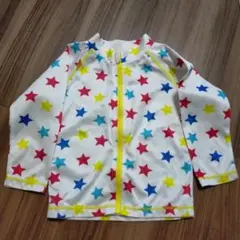 星柄　ラッシュガード 95cm