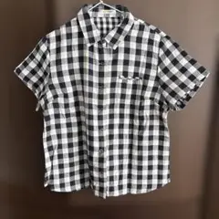 ゴールデンベア　チェックのブラウス　新品　ＬL