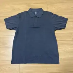 【UNIQLO】 エアリズムコットンカノコポロシャツ