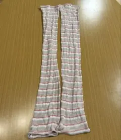 ルビア　フルレッグウォーマー　ボーダー　XS
