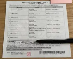 プリンスホテルご宿泊券6000 2023年3月21日 まで有効
