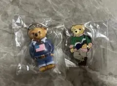 POLO クマ キーホルダーセット(2個入り)