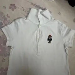 POLO Ralph Lauren ホワイトポロシャツ S/P (7)