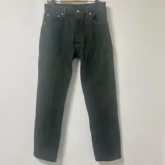 Levi's 501 ダークグリーンスリムフィット W30 L30