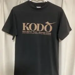 鼓童 ヨーロッパツアー Tシャツ KODO 太鼓 バンド2004