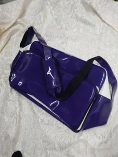 Mizuno パープル エナメルバッグ