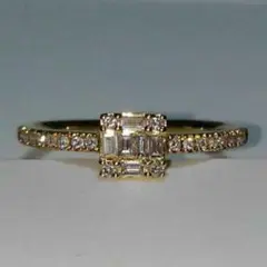 BELLESIORA K18 ダイヤモンド リング 0.24ct 13号