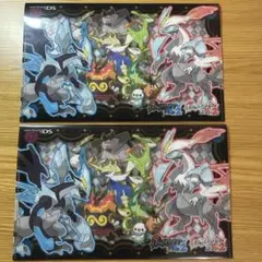 ポケモン BW2 クリアファイル 2枚セット ニンテンドー DS