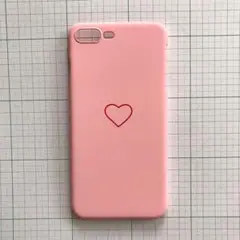 iPhone7PLUS専用ケース　ハートマーク　ピンク　韓国　ハードケース