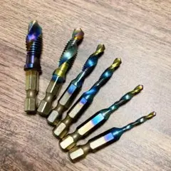 タップドリル ねじ切り スパイラルタップ 穴あけ HSS高速度鋼