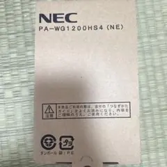 NEC PA-WG1200HS4 無線LANルーター