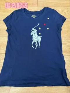 お値下げ‼︎ラルフローレン　Tシャツ　女児　120サイズ　ネイビー