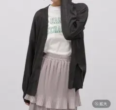 LAKOLEシアーラメカーディガン F