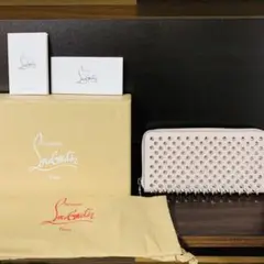 Christian Louboutin ルブタン パネトーネ 長財布 ピンク