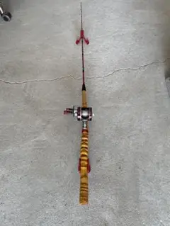 伊勢海老竿　約125cm ピンク金　和柄 の抜き差し仕様 伊勢海老竿 約125cm ピンク金 和柄 の抜き差し仕様 - メルカリ