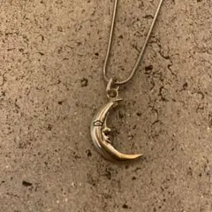 【最終値下げ】シルバーネックレス 925 月 ハンドメイド