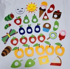新品★大人気☆はらぺこあおむし フェルト製シアターセット