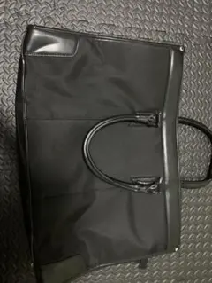 ブラック ナイロン ビジネスバッグ