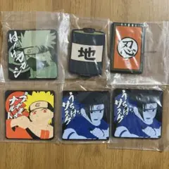 【NARUTO】一番くじ 中忍試験編 J賞 ラバーコースター 6個セット