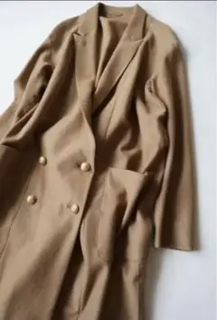 【美品】Deuxieme Classe バランサ ロングジャケット 金ボタン