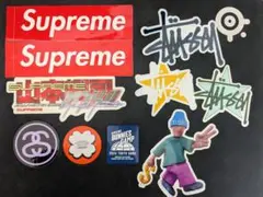 ステッカー Supreme Stüssy NewJeans